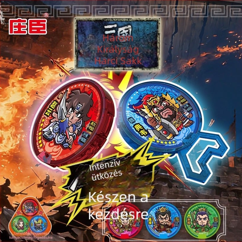 Három Királyság kártyás társasjáték — könnyed családi játék, 7–14 éveseknek, fejleszti a szülő-gyermek kommunikációt, oktatási kaland, tasakos csomagolásban