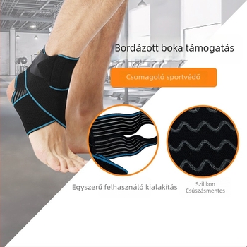 Bokarögzítő kötés – poliészter rost, felnőtt, bokavédelem, bokátámogatás, alkalmas kosárlabdára, hegymászatra, futásra