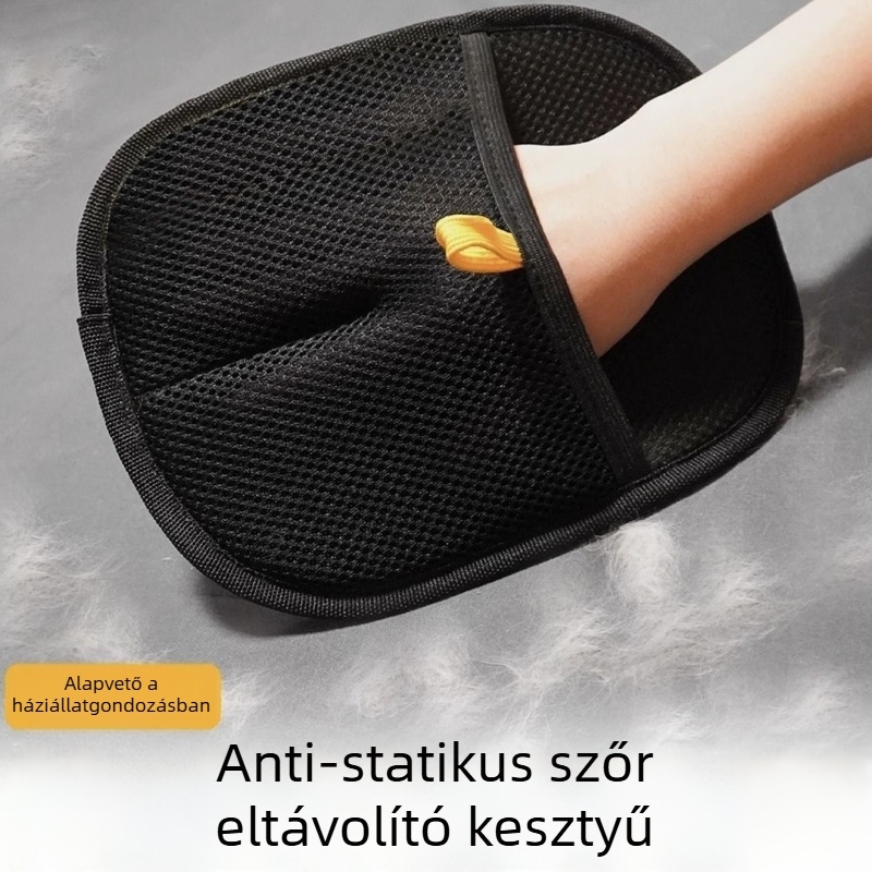 Muxing állat-szőr eltávolító kesztyű – macska és kutya szőr tisztítására, MX-CMS, poliészter és hálós anyag