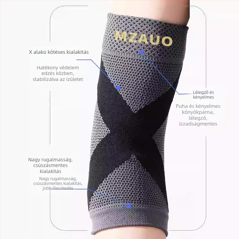 Könyökvédők - Nylon, felnőtteknek, teniszhez, könyök ízület védelem