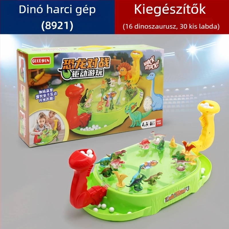Két játékos asztali kosár- és foci játék – műanyag kivitel; szülő-gyermek interakció, gondolkodás fejlesztése, kéz- és szem-koordináció; 4–35 éveseknek