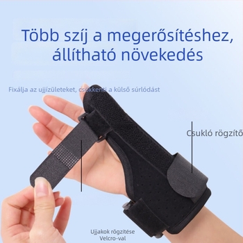 Csuklótámasz hüvelykujj-immobilizálóval és ínhüvely-védővel — anyag: szivacs; kosárlabdához; univerzális illeszkedés; egycsomagos csomag