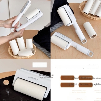 Ruhákhoz való lint roller, cserélhető papírral a szöszök eltávolítására, PP anyag, 2024-ben bevezetve, modern egyszerű stílus