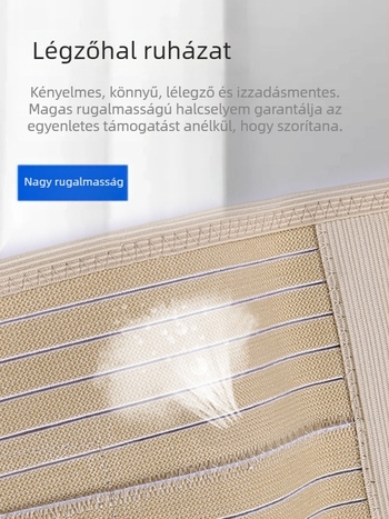 Felnőtt deréktáji védőöv lélegző hálóval és acéllemezzel – poliészter, kosárlabdázáshoz