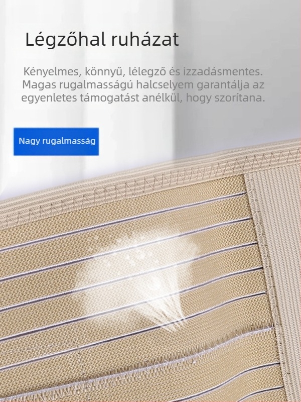 Felnőtt deréktáji védőöv lélegző hálóval és acéllemezzel – poliészter, kosárlabdázáshoz