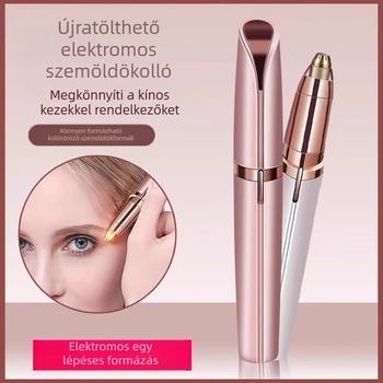 Friendly újratölthető elektromos szemöldöktrimmel, automatikus formázás, univerzális, ABS anyag