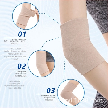 Nylon könyökvédő mandzsetta, lélegző, két darabos csomag