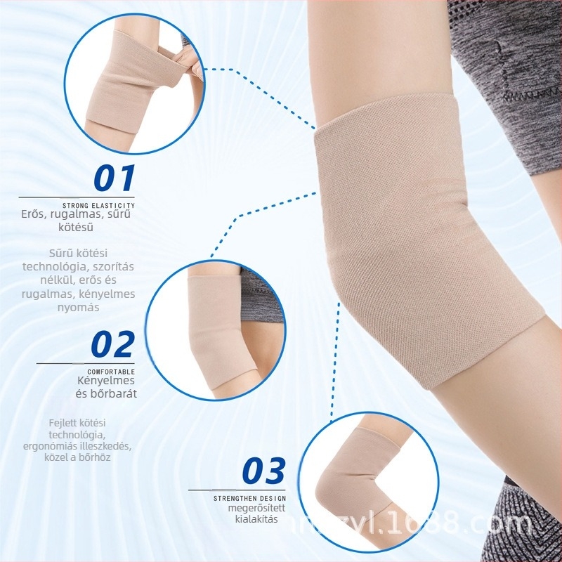 Nylon könyökvédő mandzsetta, lélegző, két darabos csomag