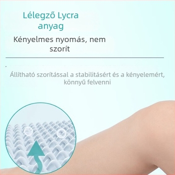 Térdvédők — univerzális használat, gumiból és poliészterből készült, patella védelem, alkalmas hegymászáshoz