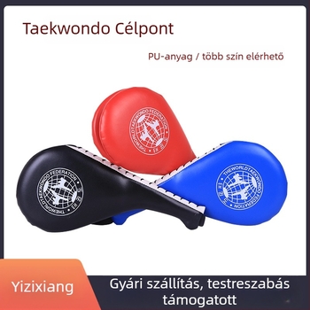 Yi Zixiang Taekwondo láb célzó hanggal, dupla levél kialakítás, gyerekek és felnőttek edzéséhez, boksz és sanda tréning, habtest, 10 db