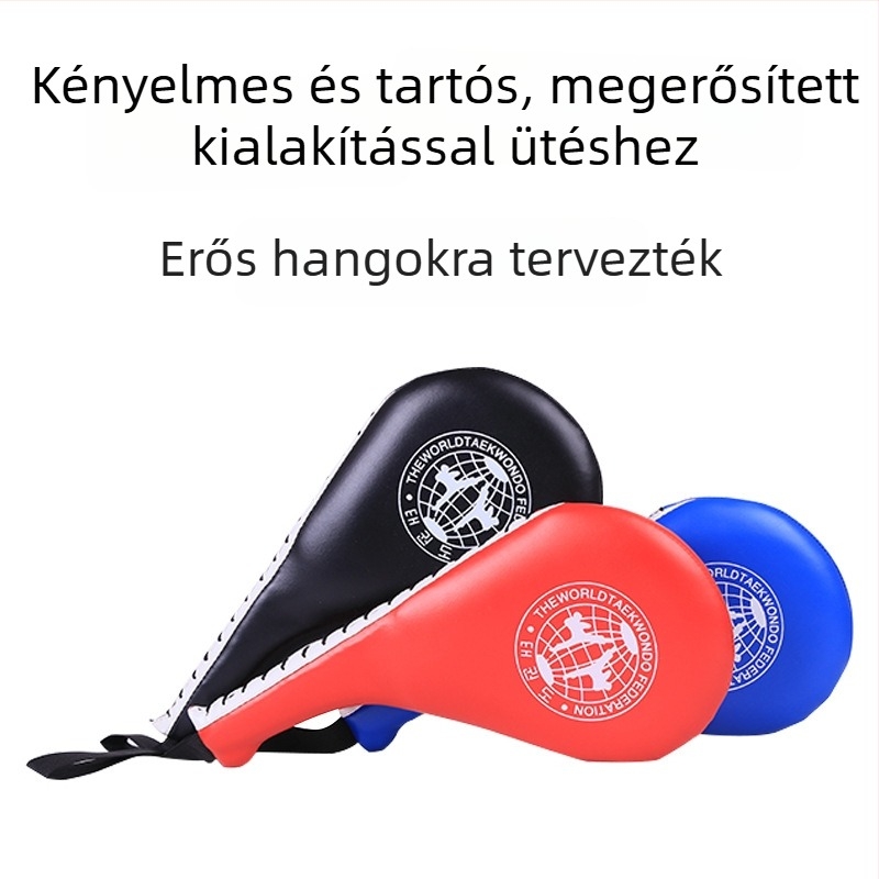 Yi Zixiang Taekwondo láb célzó hanggal, dupla levél kialakítás, gyerekek és felnőttek edzéséhez, boksz és sanda tréning, habtest, 10 db