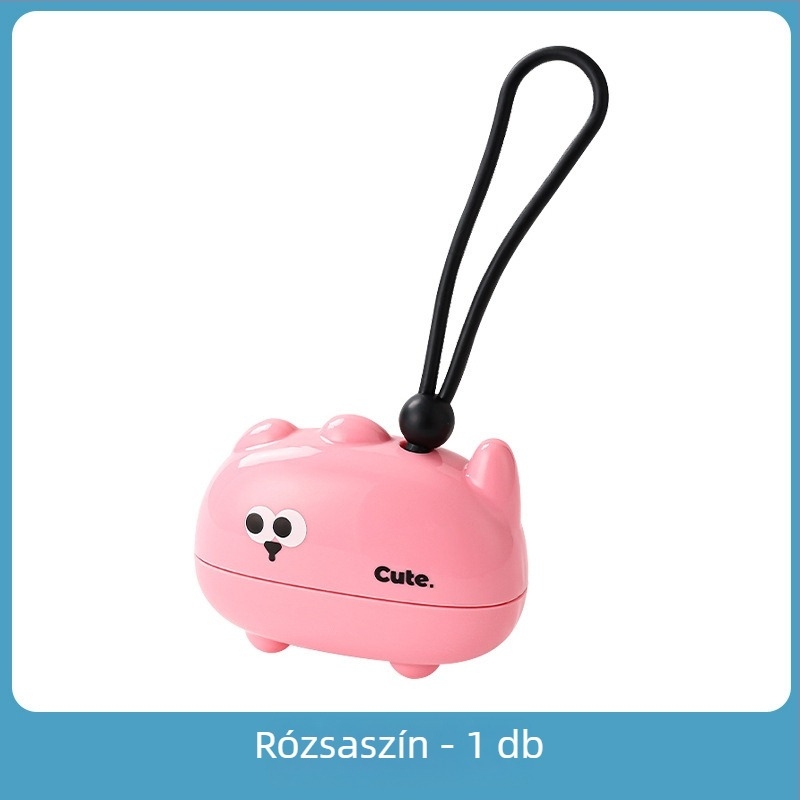 Rajzfilmszerű ragadós szőrmentesítő görgő - hordozható ruhákhoz, erős tisztítás