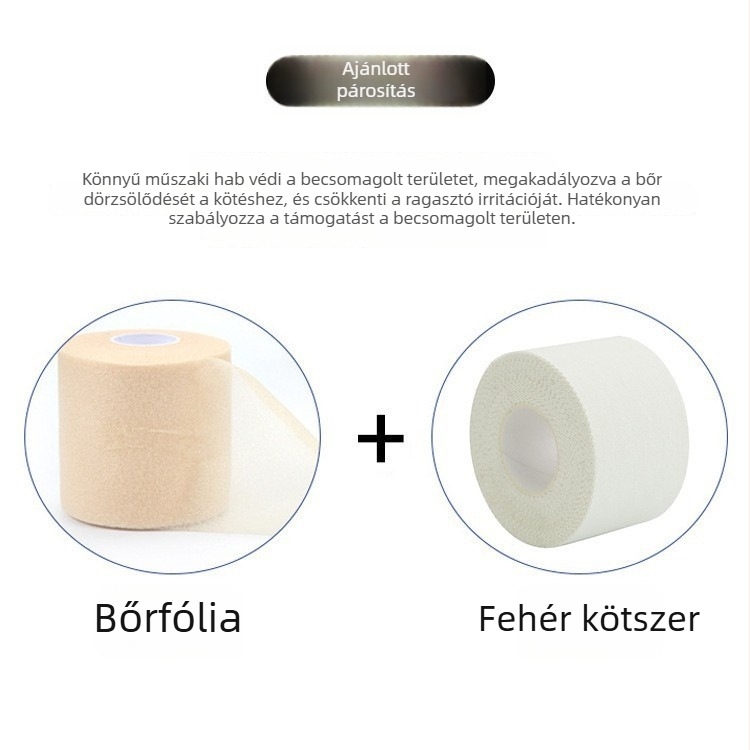 Kombinált sportvédő – csukló, térd, boka és láb támogatószalag, pamut-spandex anyag