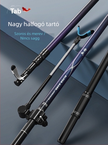 TAB Karbonszálas Horgászbot Tartó — Többirányú Forgatás, Nem Összesukható