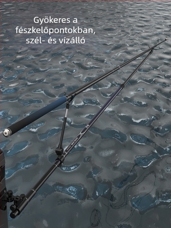 TAB Karbonszálas Horgászbot Tartó — Többirányú Forgatás, Nem Összesukható