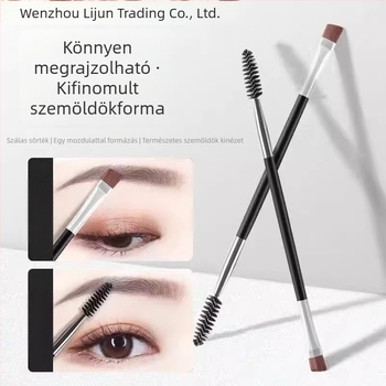 Négy darabos szemöldökápoló készlet – szemöldöknyíró, kozmetikai olló és szemöldökcsipesz; kezdőknek