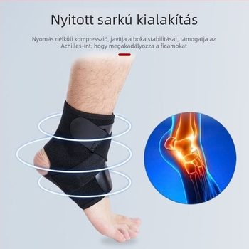 Bokarögzítő kosárlabda és futás számára, boka védelem, diving anyag, felnőtt, Young Winter