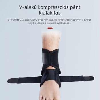 Bokarögzítő kosárlabda és futás számára, boka védelem, diving anyag, felnőtt, Young Winter