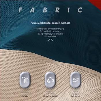 Zuhanyfüggöny készlet - vastagabb vízálló, fúrás nélküli rögzítés, penészedés és nedvességnek ellenálló, poliészter, absztrakt macska színblokkok mintával