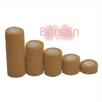 Önadhézós elasztikus kötszer térdvédelmi célra — nemszövött anyag, univerzális méret, futáshoz, 48 darabos készlet