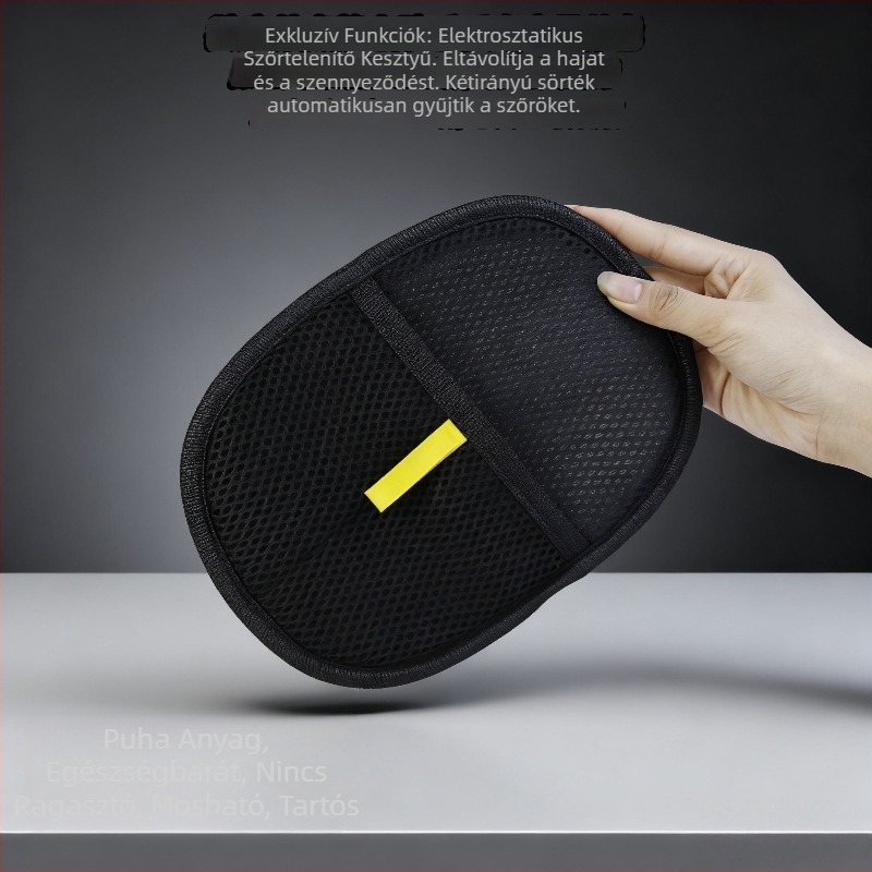 Macska elektrosztatikus szőrtelenítő kesztyű, kétirányú fésülés, mosható, puha anyag, tartós tisztító kesztyű macskáknak