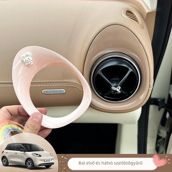 Wuling Bingo belső légcsatorna díszítő gyűrű — központi műszerfal kiegészítő, ABS anyag, modell 1252