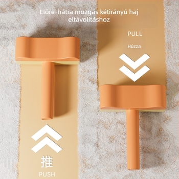 Állatszőr eltávolító görgő-kefe kanapéra (négyszögletes alak, PP anyagú, hosszú szőrű macskáknak)