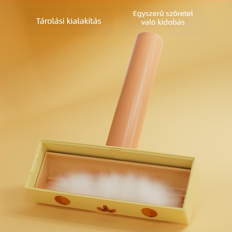 Állatszőr eltávolító görgő-kefe kanapéra (négyszögletes alak, PP anyagú, hosszú szőrű macskáknak)