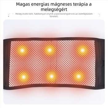 Felnőtteknek szóló deréköv poliészterből, deréktámasz, alkalmas futáshoz és futballhoz.