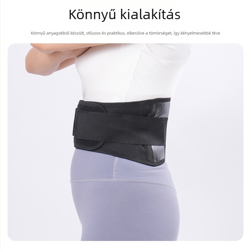 Felnőtteknek szóló deréköv poliészterből, deréktámasz, alkalmas futáshoz és futballhoz.