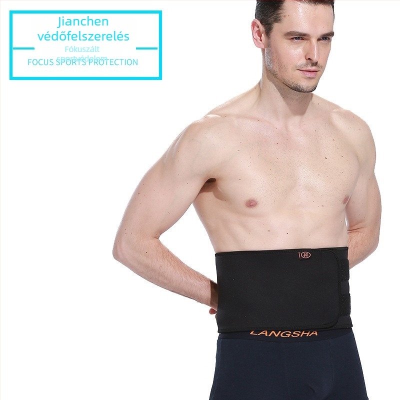 Felnőtteknek szóló deréktámasz protektor – gumi-hab és Lycra anyagú, kosárlabda, edzés, futás, súlyemelés és guggolás