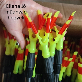 Tengerészeti horgászbot tartó – egyszerű egykaros kialakítás, szegecsek, teleszkópos rúd • Márka Unique • Anyag Más