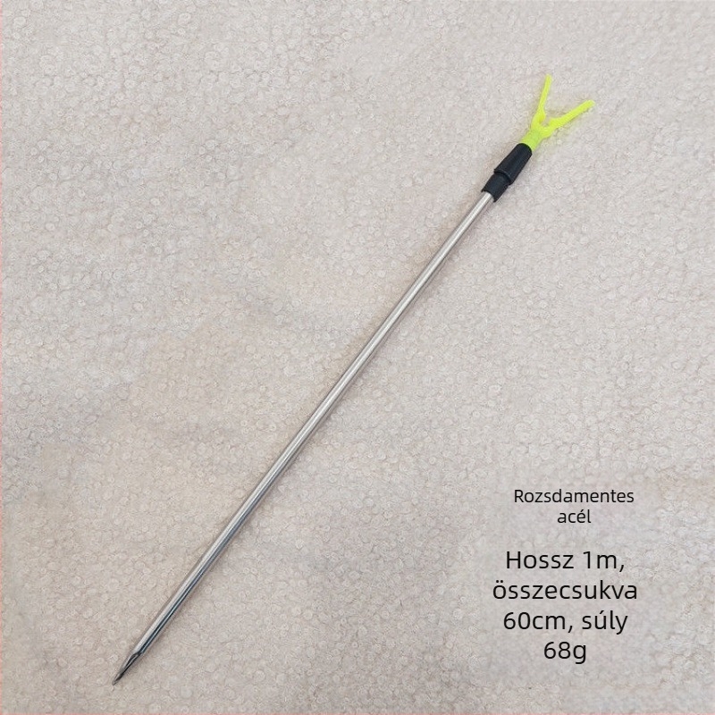 Tengerészeti horgászbot tartó – egyszerű egykaros kialakítás, szegecsek, teleszkópos rúd • Márka Unique • Anyag Más