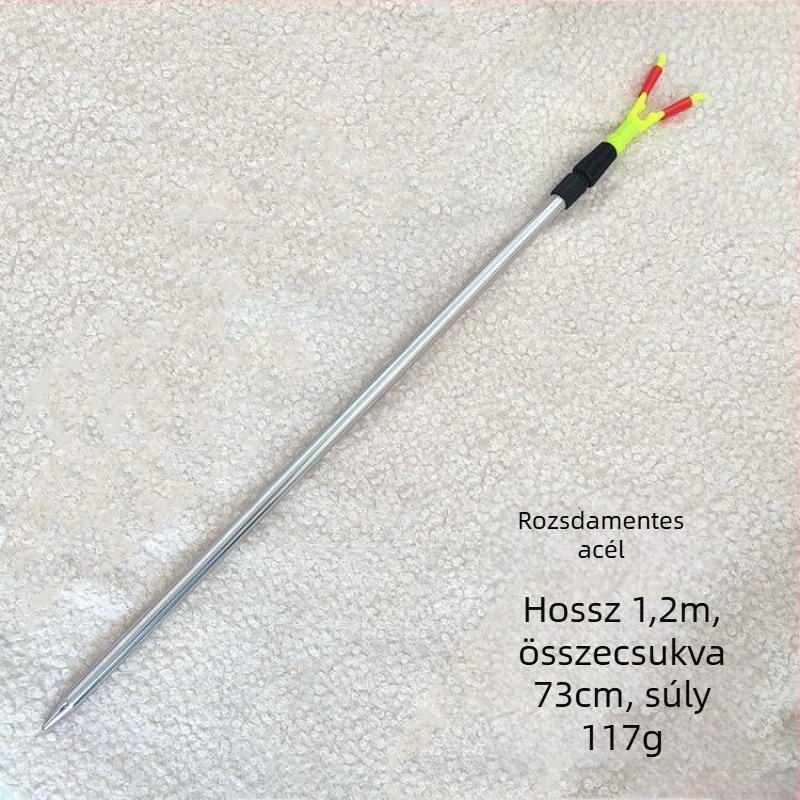 Tengerészeti horgászbot tartó – egyszerű egykaros kialakítás, szegecsek, teleszkópos rúd • Márka Unique • Anyag Más