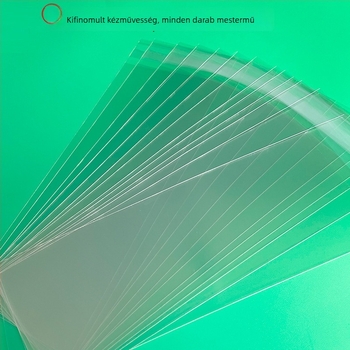 Átlátszó, megerősített önzáró tároló taska, OPP anyagból, Card Protection márka, Light and Night Love és Idol Dream Festival számára