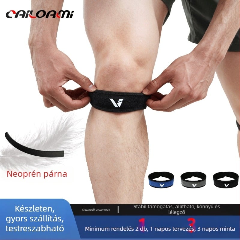 Kültéri hegymászós sport térdvédők – nylon, felnőtteknek, térdvédelem, ütéscsillapító, futáshoz és különböző sportokhoz