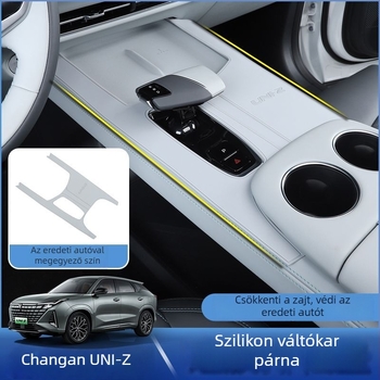 Changan UNIZ sebességváltó panel védő párna központi konzolhoz – PVC, modell Changan uni-z, márka Wisdom