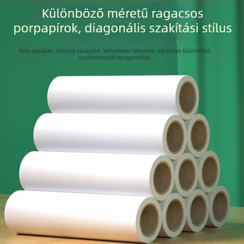 Cseremag a tapadó rolóhoz ruhák szöszmentesítésére – Anyag: ragasztószalag; Kategória: Szöszmentesítő görgő, ruhaszöszmentesítés; Márka: Egyéb