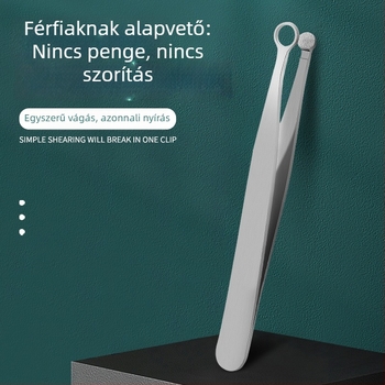 Orrszőr-trimmel - rozsdamentes acél, kerek fej, gyűrűs kialakítás, Ha Niu