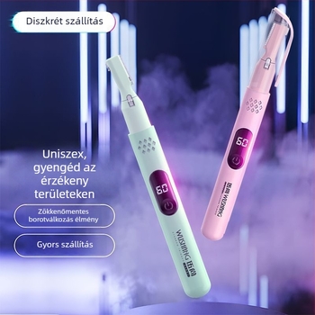 Férfi elektromos grooming készlet — USB újratölthető, multifunkciós trimmer szemöldökhöz, testhez és hónaljhoz; ABS, mosható, súly 60 g