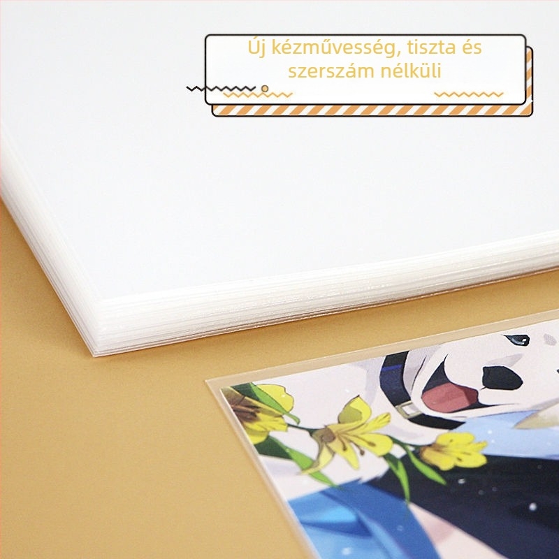 Képeslapok tárolására szolgáló önzáró, hajtogatható taska, modell 8672243