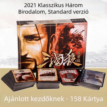 Three Kingdoms Kill társasjáték-kártyák, klasszikus standard kiadás, kezdőknek megfelelő, laza összejövetelekhez, 14+ éves kortól