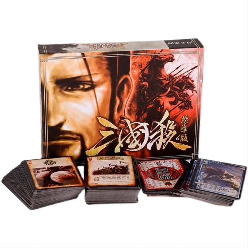 Three Kingdoms Kill társasjáték-kártyák, klasszikus standard kiadás, kezdőknek megfelelő, laza összejövetelekhez, 14+ éves kortól