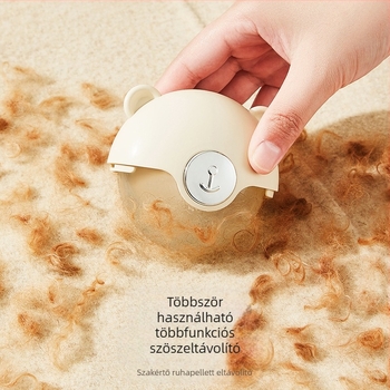 Szőr eltávolító görgő – műanyag ház, modern minimalist stílus, 2024-ben debütált