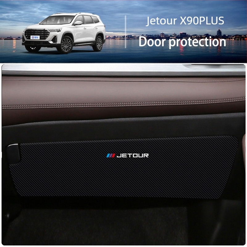 Chery Jietu X90PLUS ajtóvédő párna, bőr, logó nyomtatott • Márka: Chiwick