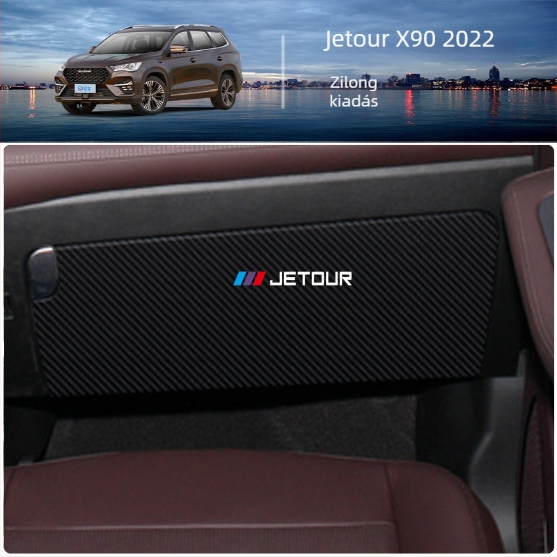 Chery Jietu X90PLUS ajtóvédő párna, bőr, logó nyomtatott • Márka: Chiwick