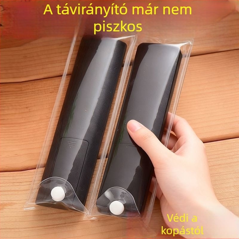 Távirányítóvédő tok – Univerzális kompatibilitás, Modern minimál stílus, Anyag: Egyéb, Testreszabás nélküli