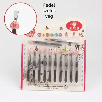 Xinmeida szemöldökcsipesz, acél kozmetikai eszköz, termékkód 10099