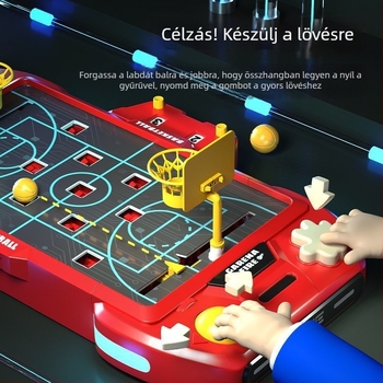 Gyerekeknek szóló asztali kosárlabda játék két játékos számára – családi interaktív, oktató társasjáték, születésnapi ajándék (Anyag: Egyéb; Márka: Egyéb; Eredet: Kontinens Kína; Alkalmazható kor: 61 év felett)