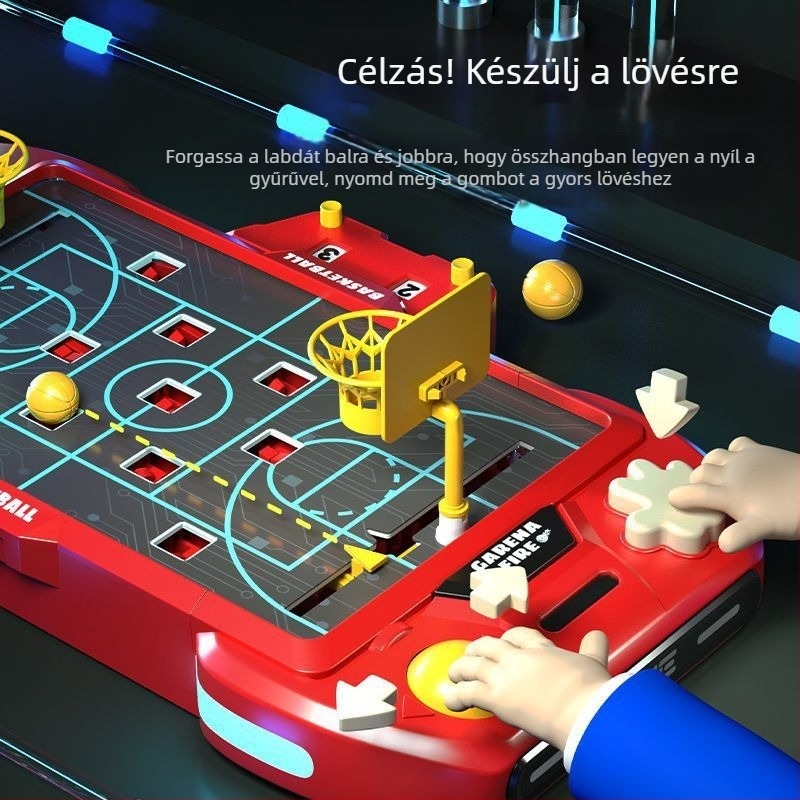 Gyerekeknek szóló asztali kosárlabda játék két játékos számára – családi interaktív, oktató társasjáték, születésnapi ajándék (Anyag: Egyéb; Márka: Egyéb; Eredet: Kontinens Kína; Alkalmazható kor: 61 év felett)